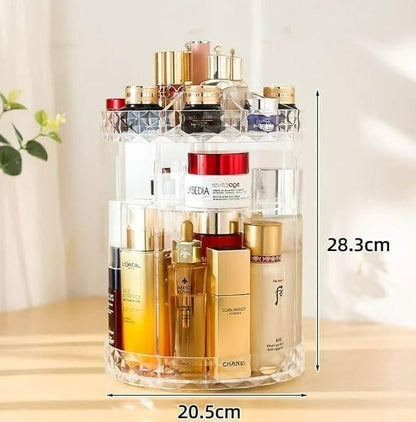 Makeup Organizer 360° Rotating Box