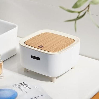 MiniLux™ Premium Push-Button Desktop Trash Bin