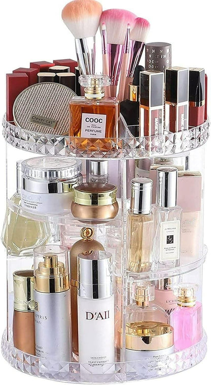 Makeup Organizer 360° Rotating Box