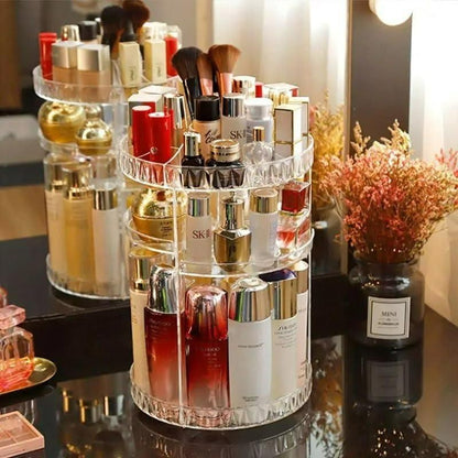 Makeup Organizer 360° Rotating Box