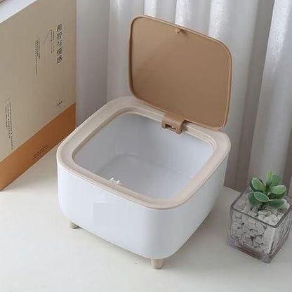 MiniLux™ Premium Push-Button Desktop Trash Bin